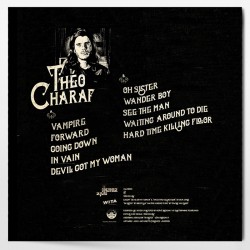 Théo Charaf first album vinyl edition cover art