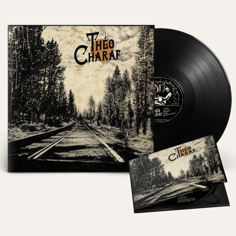 Théo Charaf : vinyl / digipack CD / vinyl + CD pack